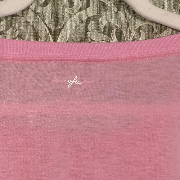 Urban Outfitters Out From Under Addison COZY CROP TOP Pink S - Picture 15 of 16